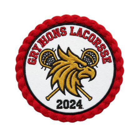 High Quality Chenille Machine Embroidered Patches